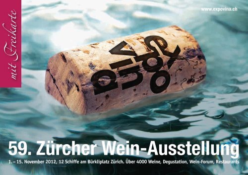 59. Zürcher Wein-Ausstellung - Expovina