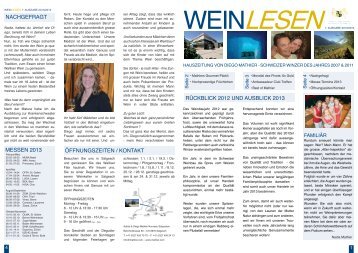 e-paper WeinLesen 2013/2014 - Mathier