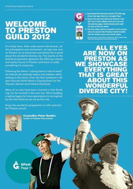 IT'S THE PRESTON GUILD CITY FESTIVAL - Preston Guild 2012