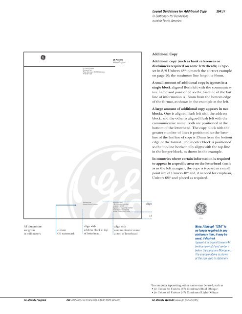 GE - Billy Blue Communication Design