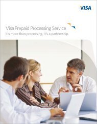 PrePaid Expo - Visa DPS - Debit Processing Service