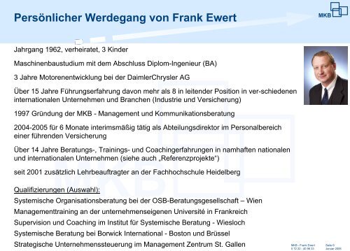 MKB Management- und Kommunikationsberatung, Inh. Frank Ewert
