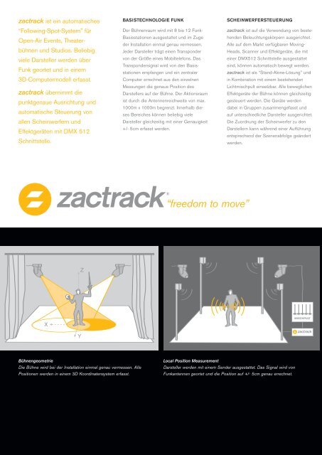 zactrack Produktfolder - Zkoor.com