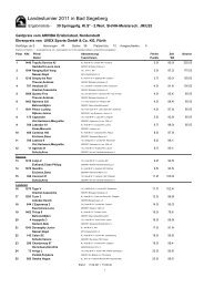 30 Spr. S*, 2. Wertung JR - Mervestelle