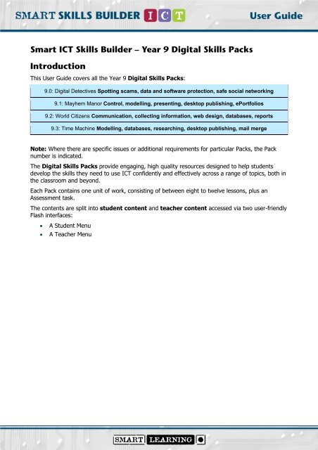 User Guide Ks3 Smart Science Smart Learning