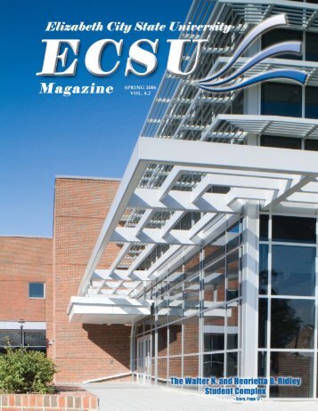 ECSU Magazine - 4.2.pmd - Elizabeth City State University