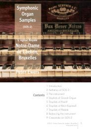 Symphonic Organ Samples Notre-Dame de Laeken, Bruxelles Peter ...