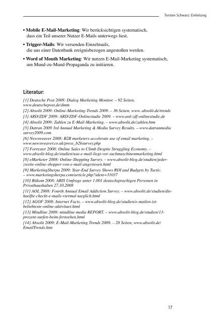 Leitfaden E-Mail-Marketing 2.0 - Absolit