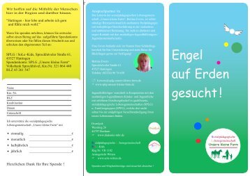 Engel auf Erden gesucht ! - SPLG • Unsere kleine Farm