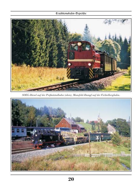 Tradition–bahn- Depes¡e - Traditionsbahn Radebeul