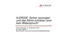 08 Herr Dr. Winkler: N-ERGIE - EnergieRegion Nürnberg e.V.