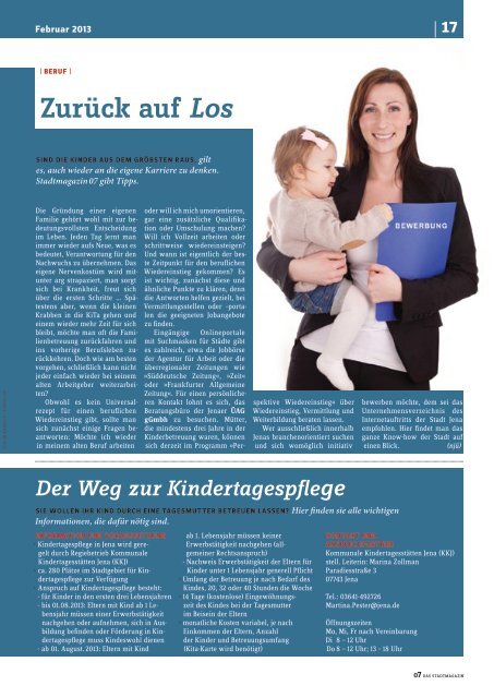 Ausgabe 43 - 07 Das Stadtmagazin . BLOG