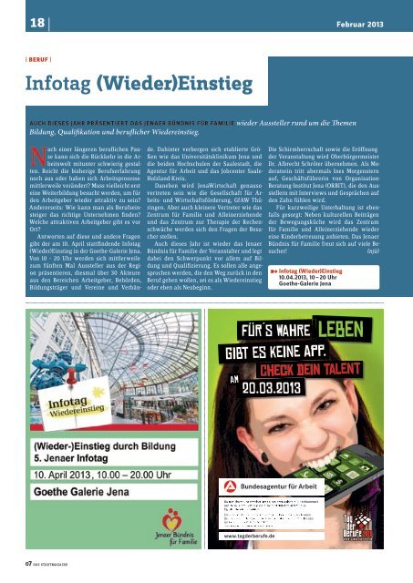 Ausgabe 43 - 07 Das Stadtmagazin . BLOG