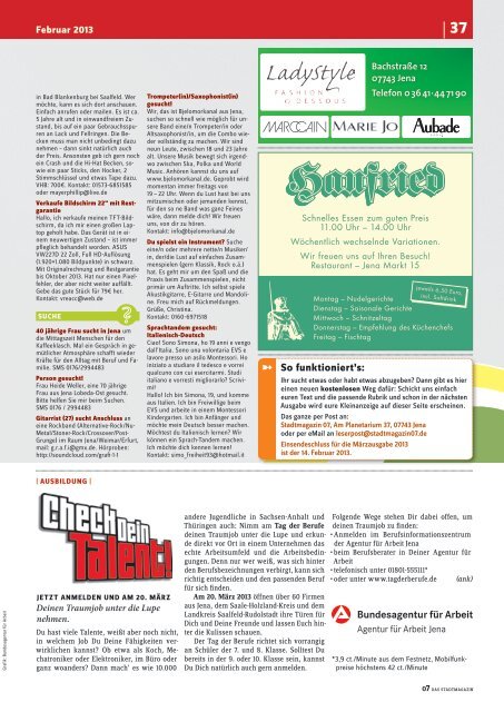 Ausgabe 43 - 07 Das Stadtmagazin . BLOG