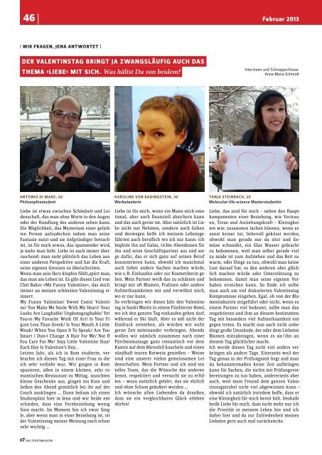 Ausgabe 43 - 07 Das Stadtmagazin . BLOG