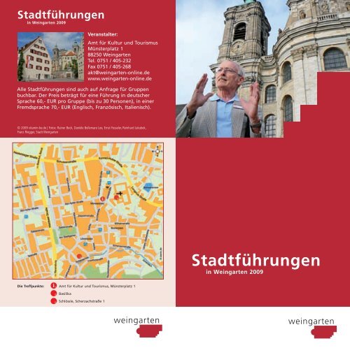 Stadtführungen - Stadt Weingarten