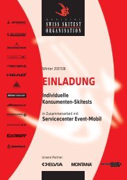 Servicecenter Event-Mobil - sportbiz.ch