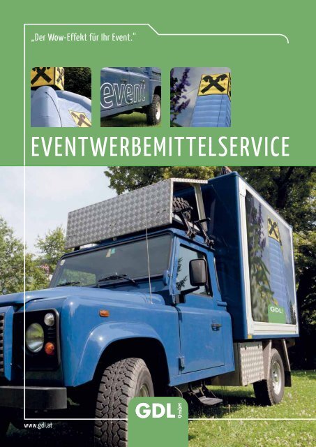 Eventwerbemittelservice Katalog (pdf) - GDL