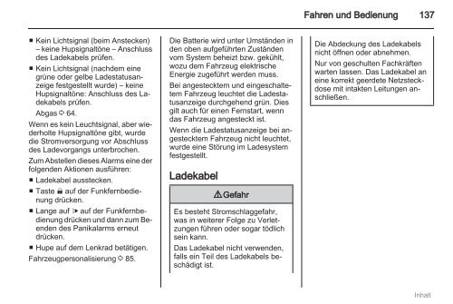 Anleitung - Opel