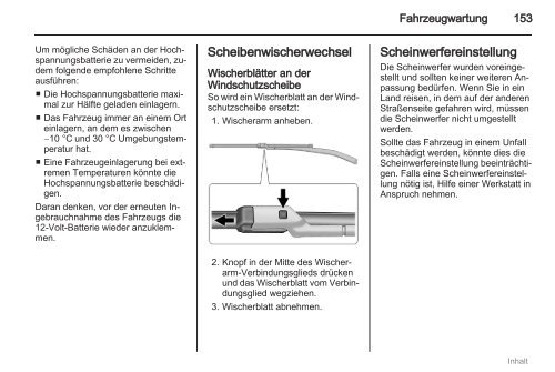 Anleitung - Opel