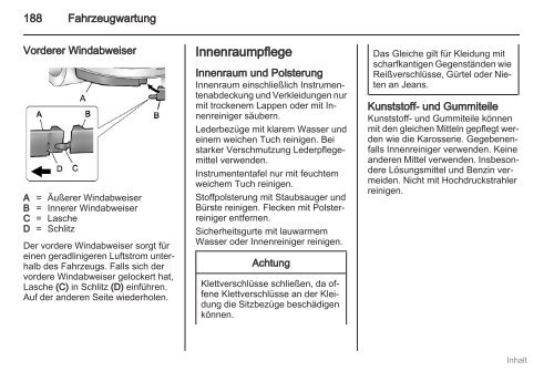 Anleitung - Opel