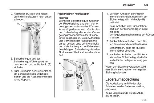 Anleitung - Opel