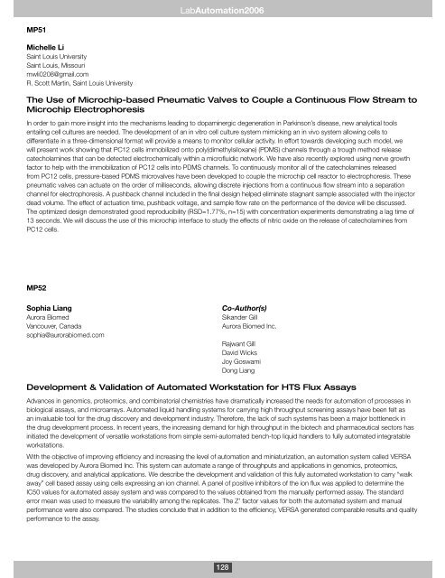 LabAutomation 2006 - SLAS