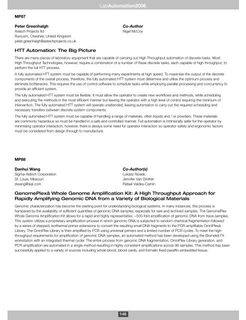 LabAutomation 2006 - SLAS