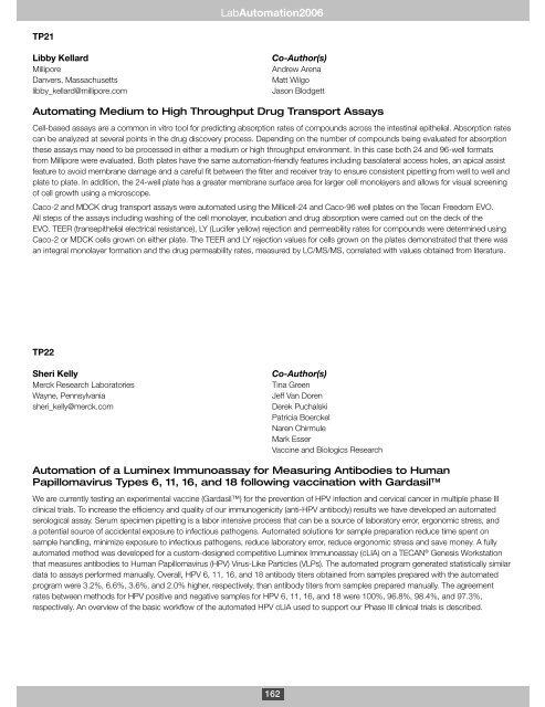 LabAutomation 2006 - SLAS