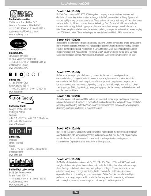 LabAutomation 2006 - SLAS