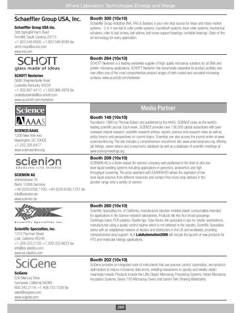 LabAutomation 2006 - SLAS