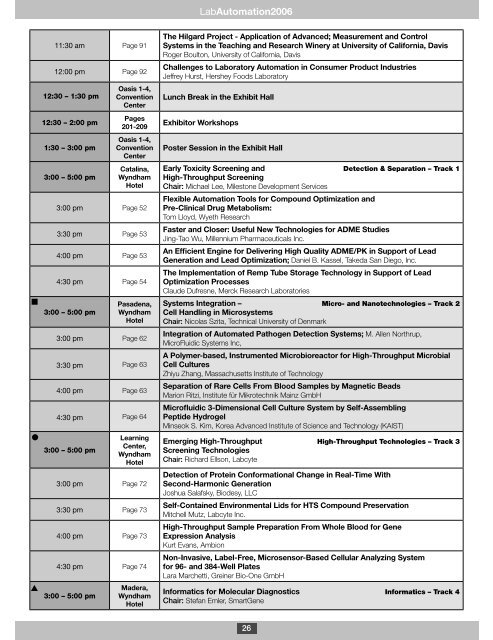 LabAutomation 2006 - SLAS