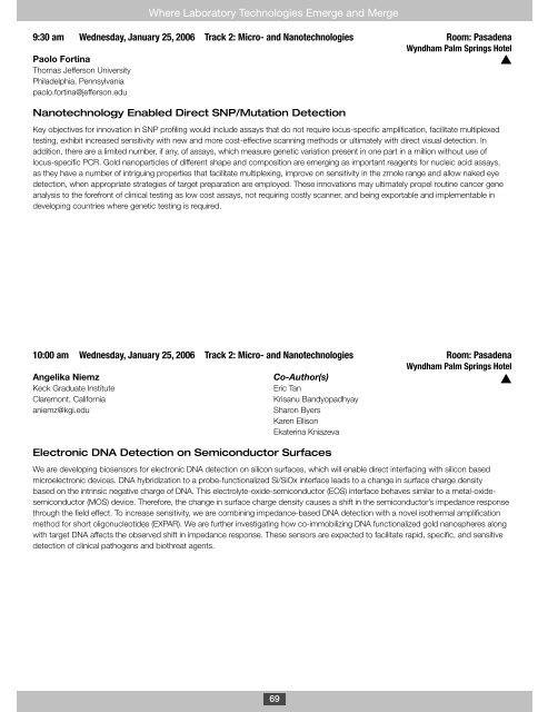 LabAutomation 2006 - SLAS