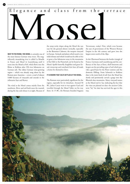 the magazine of the german wine institute - Wines of Germany