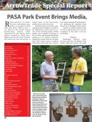 PASA Park Event Brings Media, - Arrow Trade Magazine!