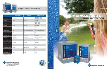 Pumptec Family Brochure - Franklin Electric