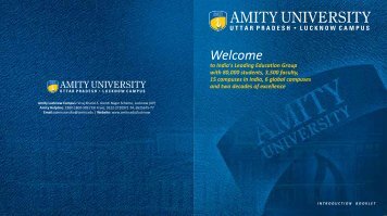 Lucknow Intro Brochure 2011.cdr - Amity