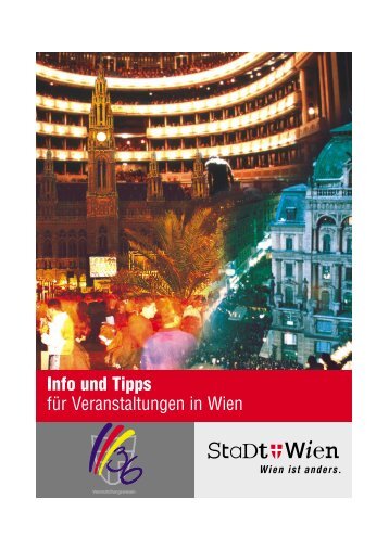 Info und Tipps für Veranstaltungen in Wien