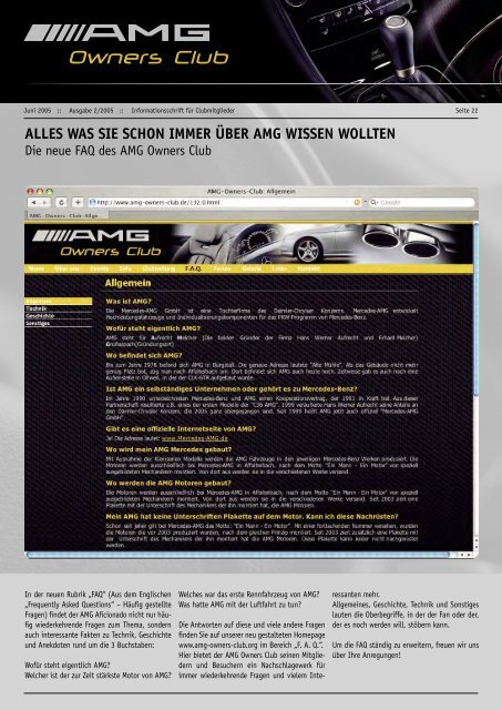 download pdf - AMG Owners Club