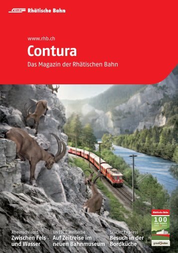 Contura 2012 - Das Magazin der Rhätischen Bahn