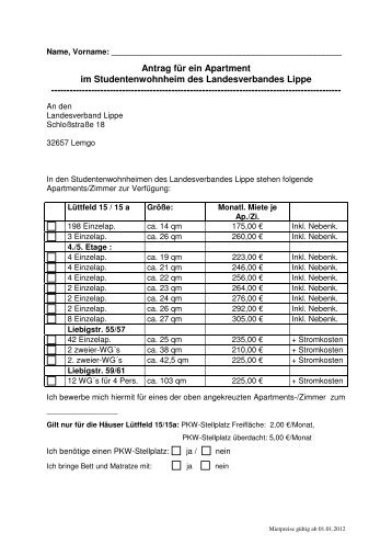 Antrag Studentenw Lemgo_Febr2012 - Landesverband Lippe