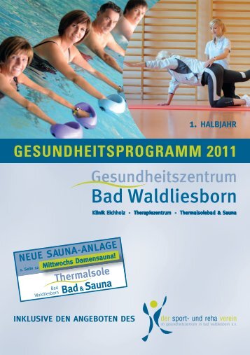 GESuNDHEITSPROGRAMM 2011 - Bad Waldliesborn