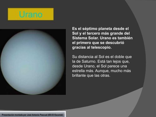 El Sistema Solar