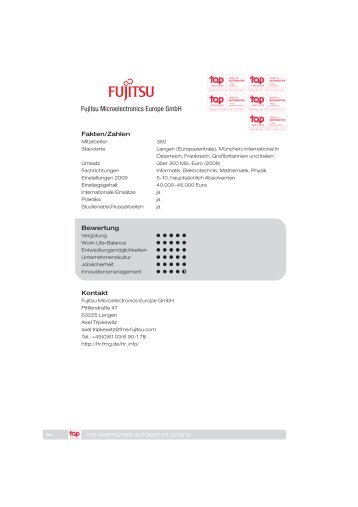 Fujitsu Microelectronics Europe GmbH