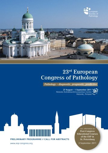 23rd European Congress of Pathology - BPA Pathology