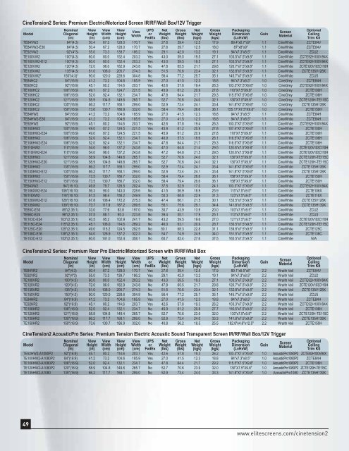 Elite Screens Inc | Elite Screens China Corp. | Elite Screens Europe ...