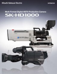 SK-HD1000 - Hitachi Kokusai Electric Europe GmbH