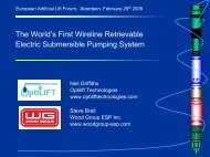 WRESP – The world's first wireline retrievable ESP system - SPE