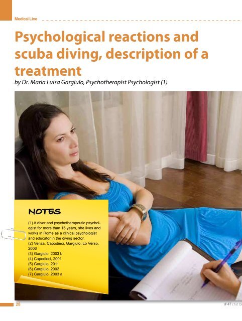 notes - Aquaventure Scuba Diving Club