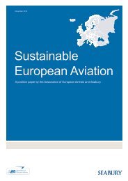 AEA Technical Specifications Association of European Airlines